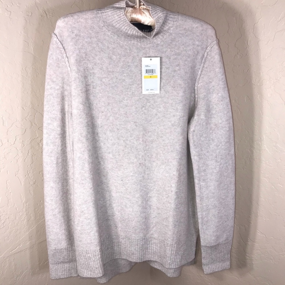 Calvin Klein mock turtleneck sweater, M, NWT